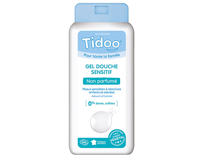 TIDOO Gel Douche Extra-Doux Sans Parfum - 750 ml