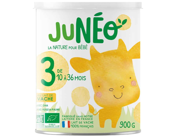 JUNEO Croissance 3 - de 10  36 mois - 900 g