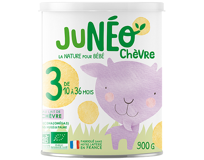 JUNEO Croissance 3 Chvre - De 12  36 mois - 900 g