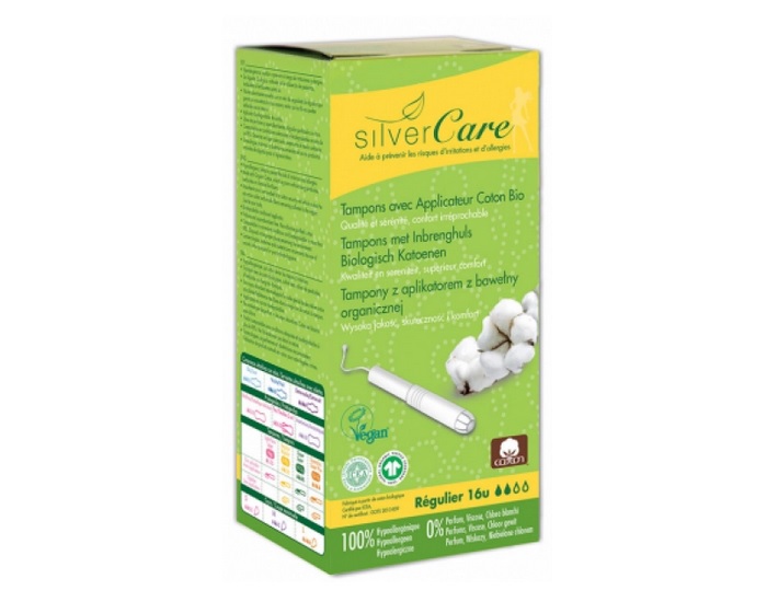 SILVERCARE Tampons Normal Avec Applicateur - Boite de 16