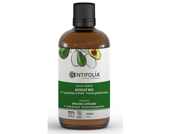 CENTIFOLIA Huile Vgtale Bio d'Avocat - 100 ml