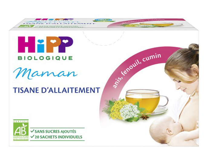 HIPP Tisane d'Allaitement pour Maman - 20 Sachets