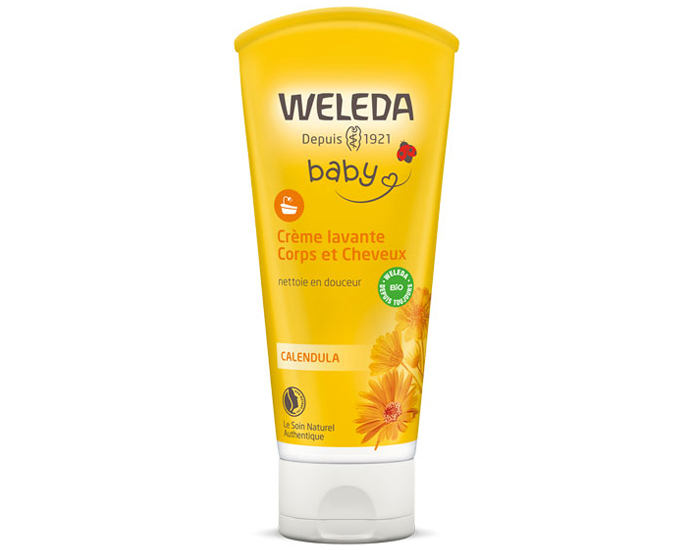 WELEDA Bb Duo Crme Lavante Corps et Cheveux - 2 x 200 ml 