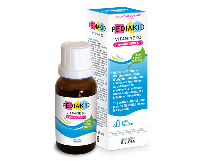 PEDIAKID Vitamine D 200 UI - 20 ml