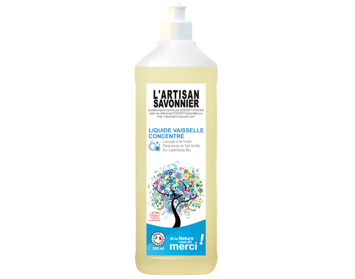 L'ARTISAN SAVONNIER Liquide Vaisselle Concentr - 500 ml