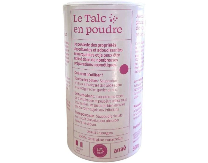 ANAE Talc en Poudre pour Bb - 300 g