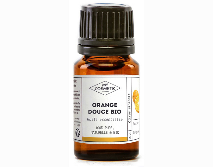 MYCOSMETIK Huile Essentielle d'Orange Douce Bio - 10ml