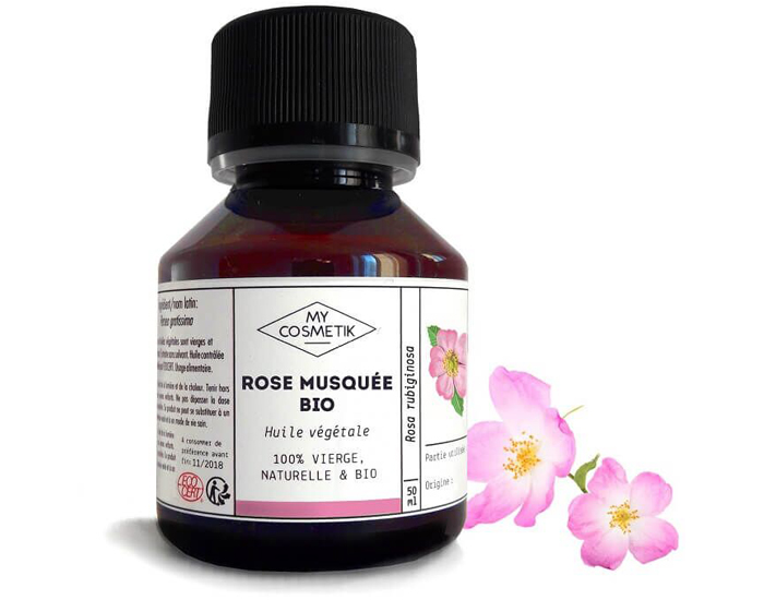 MYCOSMETIK Huile Vgtale Vierge de Rose Musque 50ml