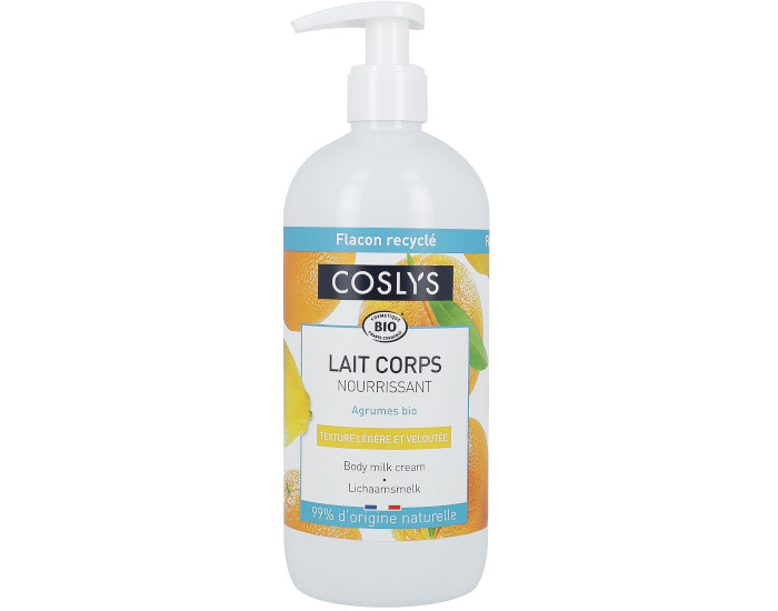 COSLYS Lait Corps Nourrissant Agrumes 500 ml