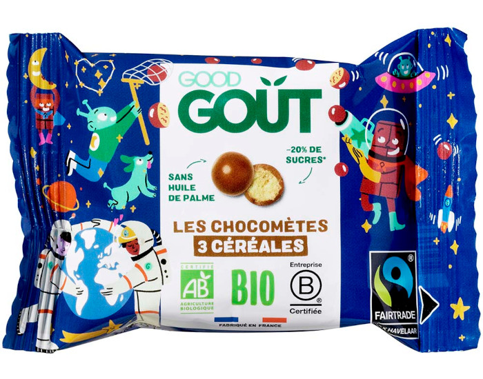 GOOD GOUT KIDZ Les Chocomtes 3 Crales - 45g