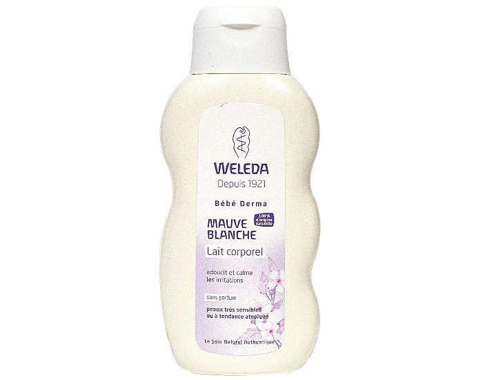 WELEDA Bb Derma Lait Corporel  la Mauve Blanche - 200 ml