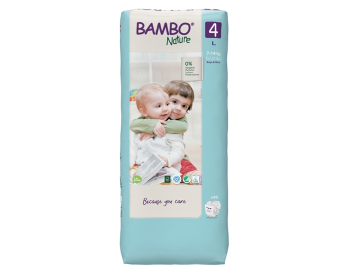 BAMBO NATURE Couches cologiques Nature - Pack conomique 