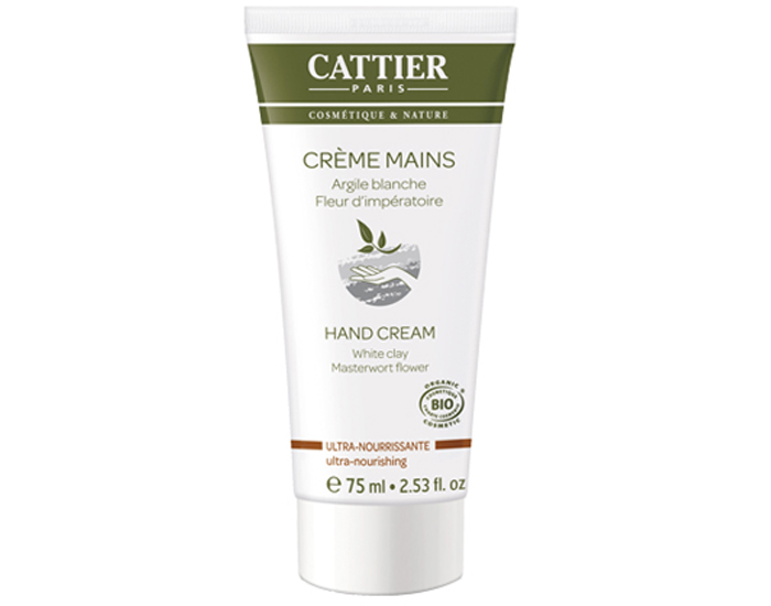 CATTIER Crme Mains Ultra-Nourissante - 75 ml