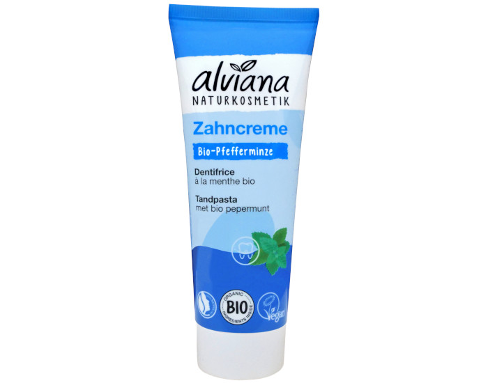 ALVIANA Dentifrice Menthe - 75 ml