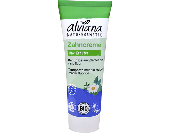 ALVIANA Dentifrice aux Plantes - 75 ml