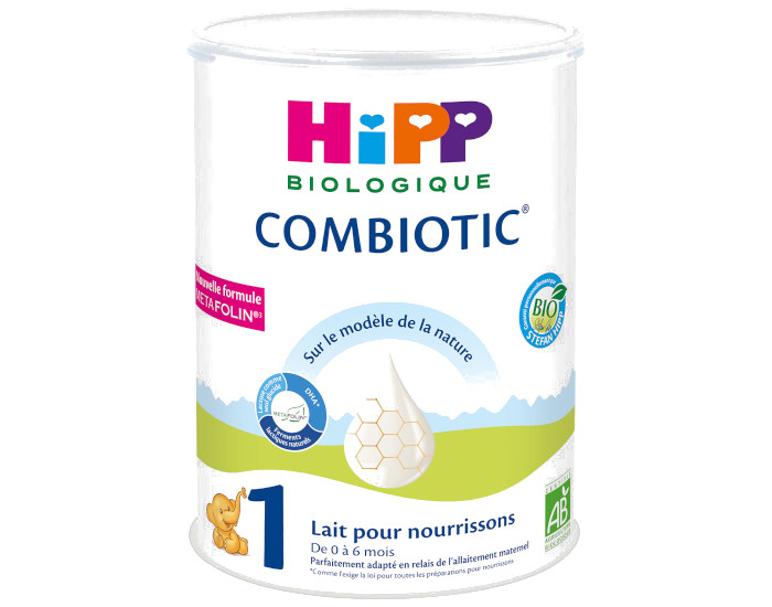 HIPP Lait pour Nourrisson 1 Combiotic - De 0  6 mois - 800g