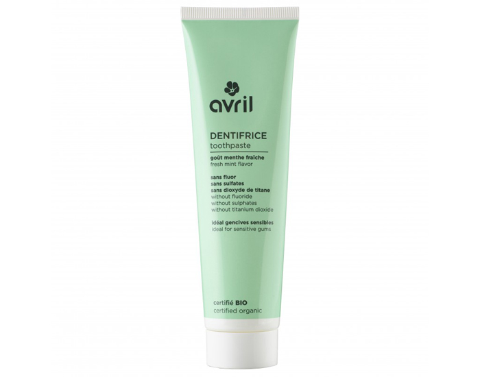 AVRIL Dentifrice  la Menthe sans Fluor - 100 ml