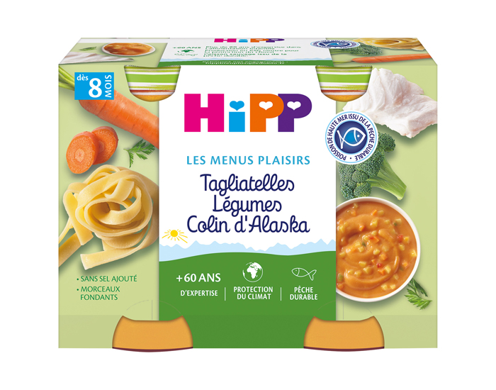 HIPP Les Menus Plaisirs - 2 x 190g