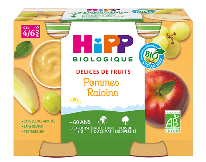 HIPP Dlices de Fruits - 2 x 190g