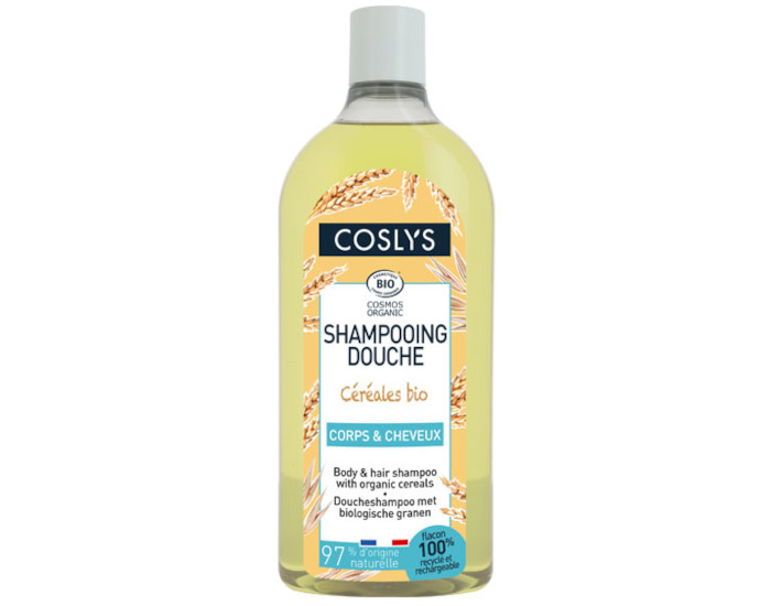 COSLYS Shampooing Douche Crales Bio - Nouvelle Formule 750ml