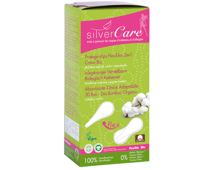 SILVERCARE Protge Slip Flexible 2 en 1 - Boite de 30