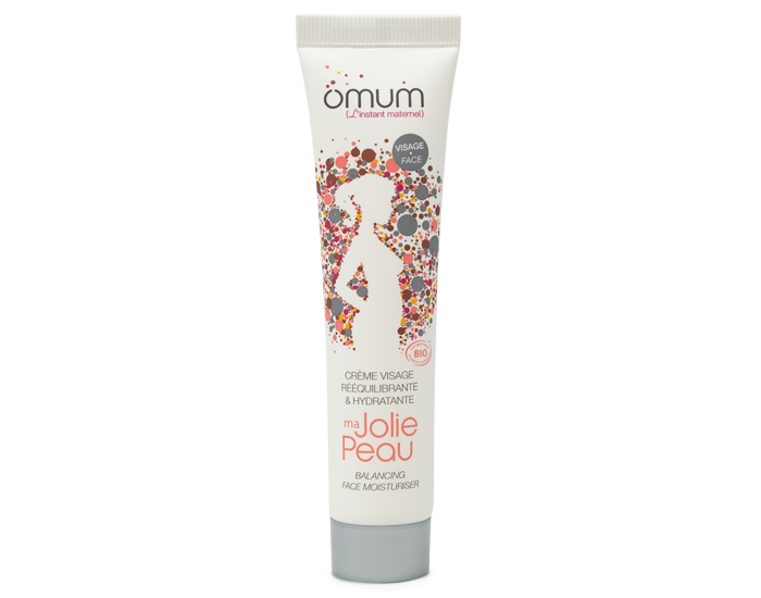 OMUM Ma Jolie Peau - Crme Visage Hydratante et Rquilibrante - 40 ml