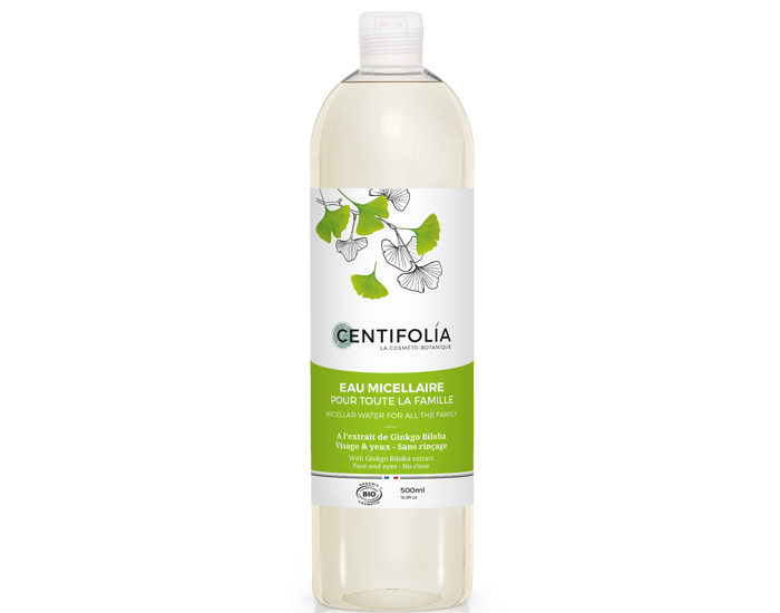 CENTIFOLIA Eau Micellaire Familiale - 500 ml