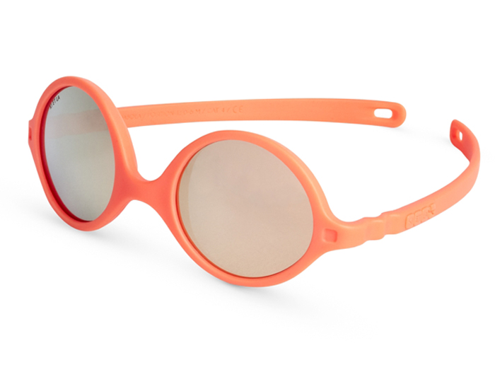 KI ET LA Lunettes de Soleil Bb Diabola Neon Orange Fluo