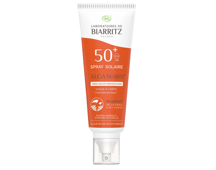 LABORATOIRES DE BIARRITZ Spray Solaire SPF50+ - 100 ml - Ds 6 Mois