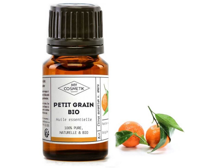 MYCOSMETIK Huile Essentielle Bio Petit Grain - 10 ml