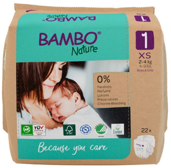 BAMBO NATURE Couches Ecologiques - Papier Kraft