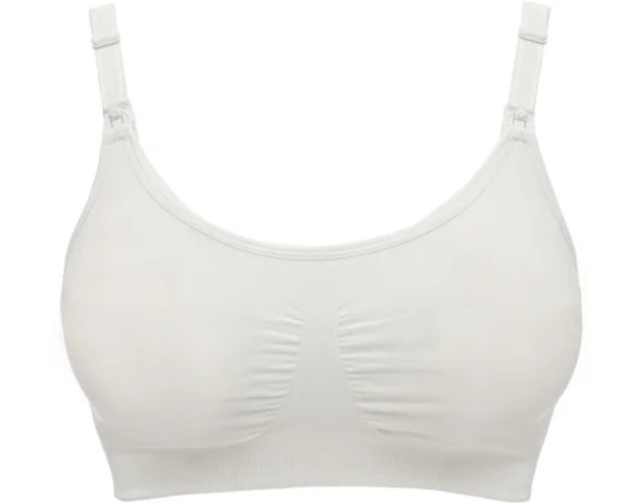 MEDELA Soutien-Gorge de Grossesse et d'Allaitement Ultra-Respirant Keep Cool - Blanc