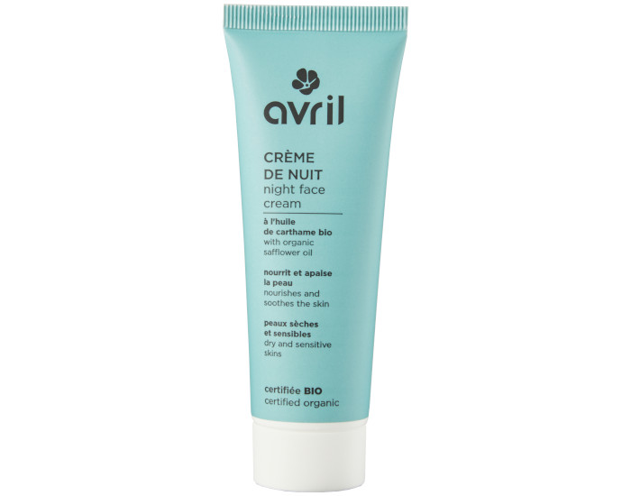 AVRIL Crme de Nuit Peaux Sches et Sensibles - 50ml