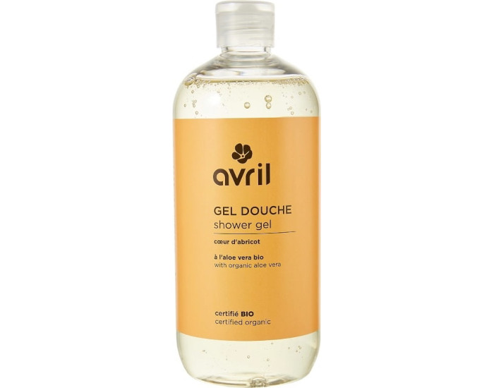 AVRIL Gel Douche Coeur d'Abricot - 500 ml