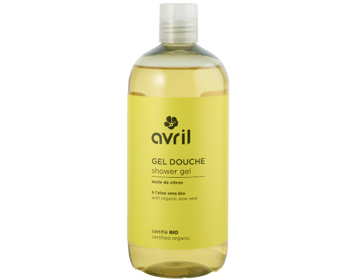 AVRIL Gel Douche Zeste de Citron - 500 ml