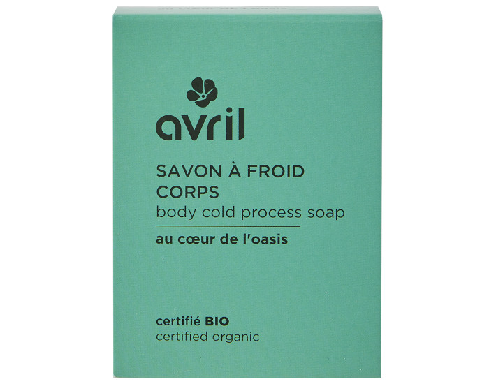 AVRIL Savon  Froid Corps Au Cur de l'Oasis - 100g