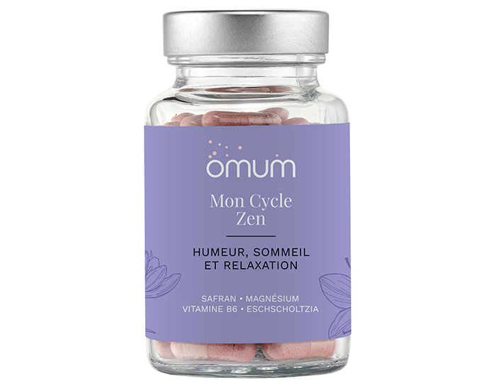 OMUM Complment Alimentaire Nutricosmtique Mon Cycle Zen - 60 Glules