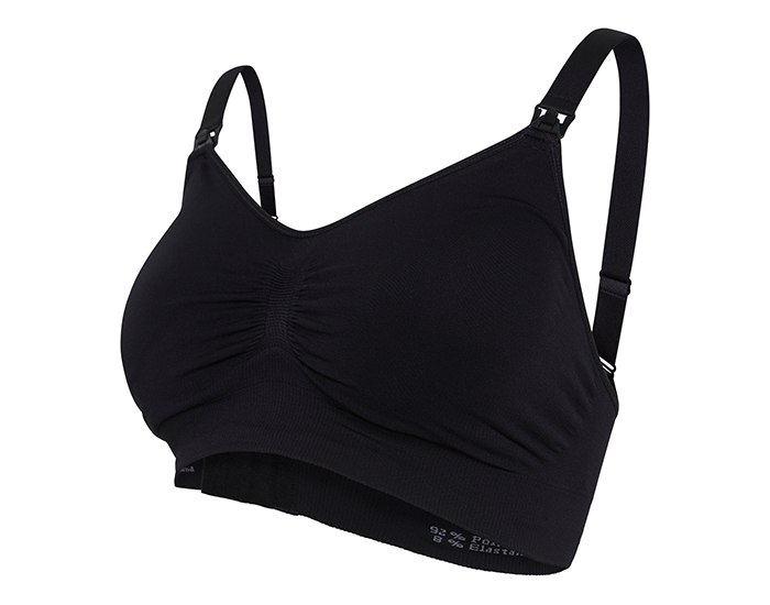 CARRIWELL Soutien-Gorge d'Allaitement Rembourr - Noir