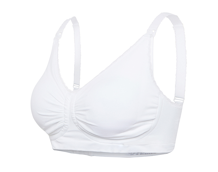 CARRIWELL Soutien-Gorge d'Allaitement Rembourr Carri-Gel - Armatures Gel - Blanc