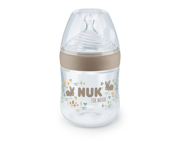 NUK Biberon Crme Nuk For Nature Temperature Control - 150ml - Ttine S