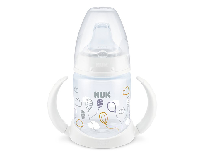 NUK Tasse d'Apprentissage Blanc First Choice+ Temperature Control - 150ml