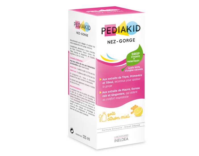 PEDIAKID Sirop Nez Gorge - Ds 6 mois - 125 ml 125 ml