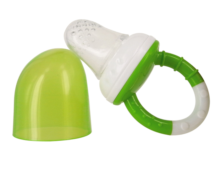 DBB REMOND Sucette Dcouverte Got 2 en 1 Silicone ou Filet - Vert Translucide