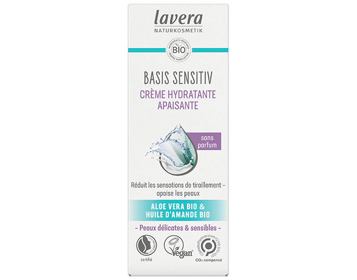 LAVERA Basis Sensitiv Crme Hydratante Apaisante - 50 ml