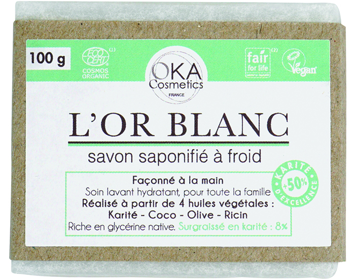 OKA COSMETICS Savon L'Or Blanc - 100 g