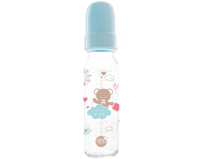 DBB REMOND Biberon Ourson Rgul'Air - 240 ml - Ttine Silicone