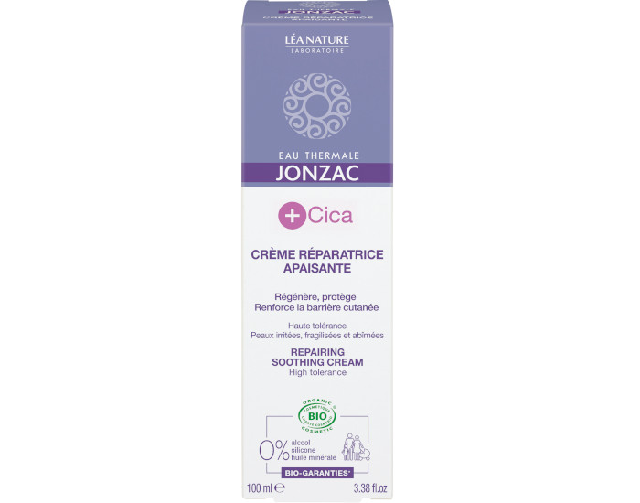 JONZAC Crme Rparatrice Apaisante - 100 ml