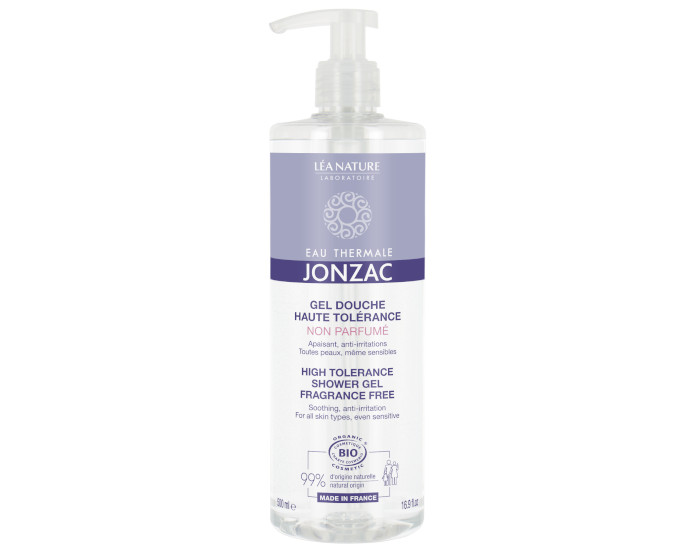 JONZAC Gel Douche Haute Tolrance Non Parfum - 500 ml