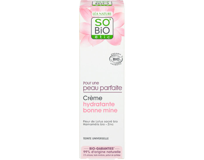 SO'BIO TIC Crme Hydratante Bonne Mine - 40 ml