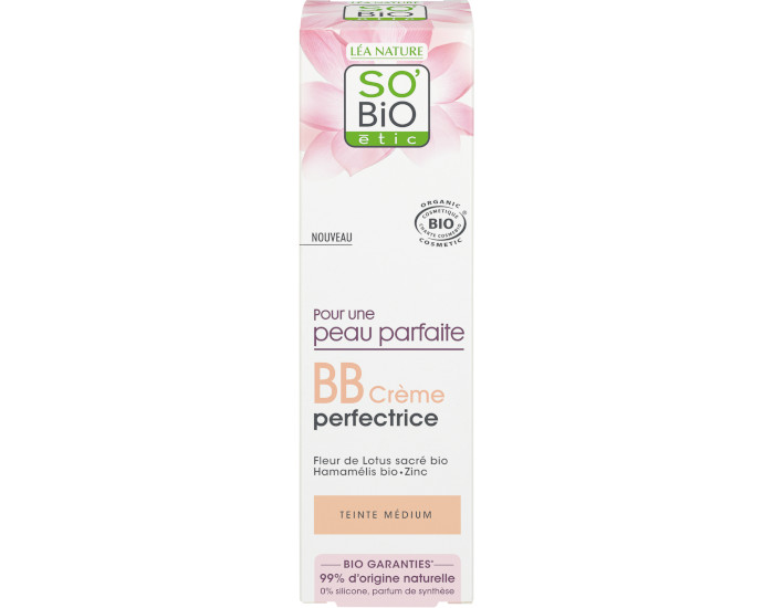 SO'BIO TIC BB Crme Perfectrice - Teinte Mdium - 40 ml